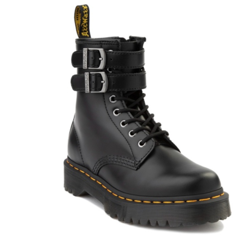 Doc Martens Two Buckle Boots in Black — size 7 women’s
